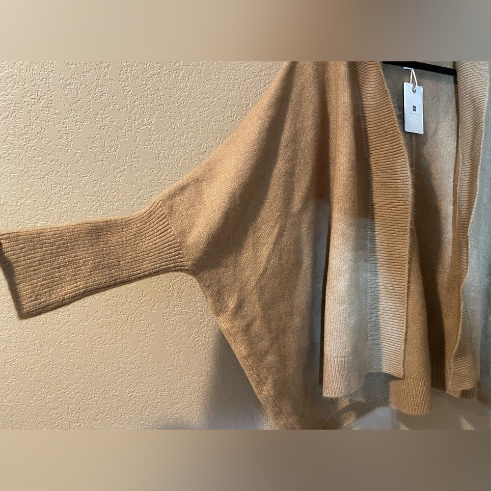 Look by M NWT Cozy Tan Women's Cardigan - Picture 4 of 7